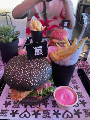   at Vegan Junk Food Bar - De Pijp in Amsterdam