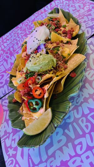 Nachos, very good, recommend   at Vegan Junk Food Bar - De Pijp in Amsterdam