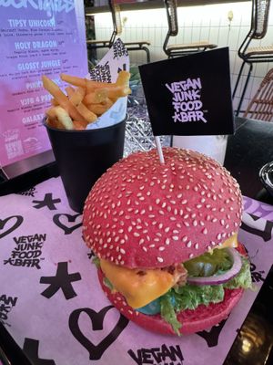   at Vegan Junk Food Bar - De Pijp in Amsterdam