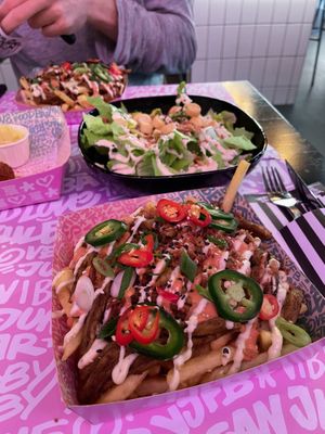 Kapsalon   at Vegan Junk Food Bar - De Pijp in Amsterdam