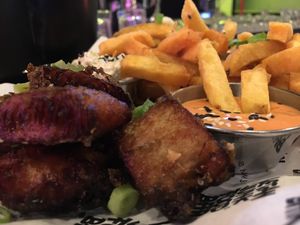 Wish & chips  at Vegan Junk Food Bar - De Pijp in Amsterdam