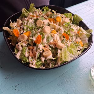 Caesar Salad at Vegan Junk Food Bar - De Pijp in Amsterdam