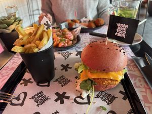   at Vegan Junk Food Bar - De Pijp in Amsterdam