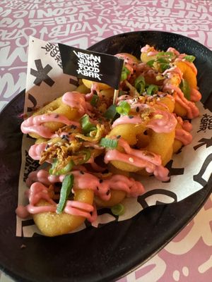 Onion Rings  at Vegan Junk Food Bar - De Pijp in Amsterdam