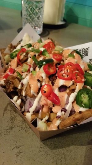 Kapsalon! at Vegan Junk Food Bar - De Pijp in Amsterdam