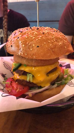 Buddha Burger at Vegan Junk Food Bar - De Pijp in Amsterdam