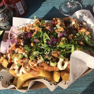 Supreme Freaky Fries at Vegan Junk Food Bar - De Pijp in Amsterdam