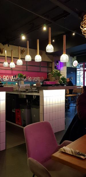 Inside at Vegan Junk Food Bar - De Pijp in Amsterdam
