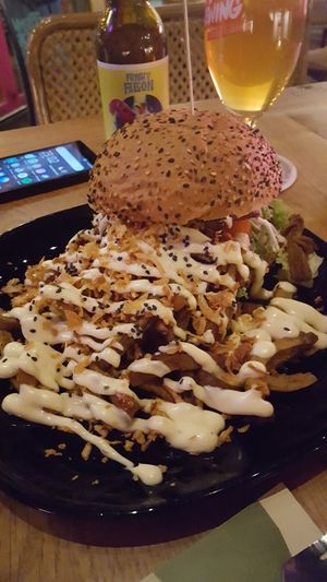 Shawarma at Vegan Junk Food Bar - De Pijp in Amsterdam