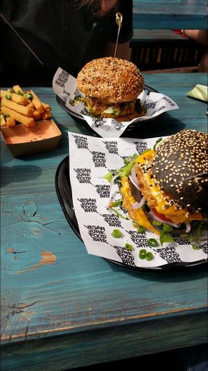 Daddy mc chicken  at Vegan Junk Food Bar - De Pijp in Amsterdam