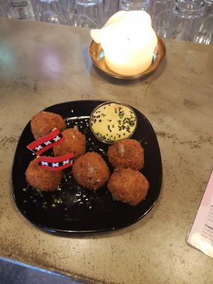 Amsterdam Bitterballen at Vegan Junk Food Bar - De Pijp in Amsterdam