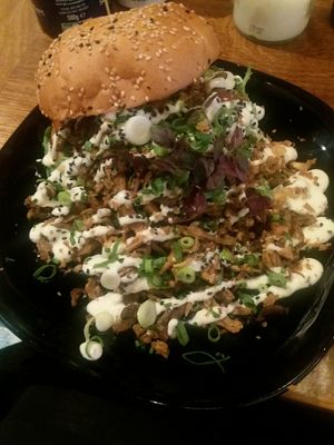 Schwarma at Vegan Junk Food Bar - De Pijp in Amsterdam