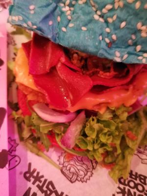 daddy mc chick'n - delicious!! at Vegan Junk Food Bar - De Pijp in Amsterdam