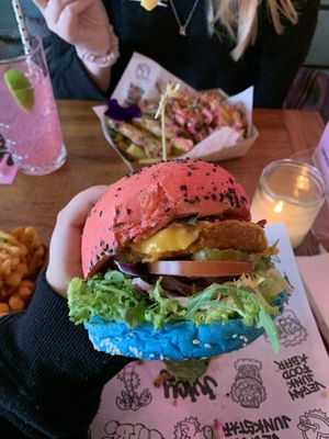 Daddy McChicken  at Vegan Junk Food Bar - De Pijp in Amsterdam