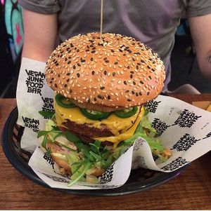 No words needed! 🤤🌱🤯 at Vegan Junk Food Bar - De Pijp in Amsterdam