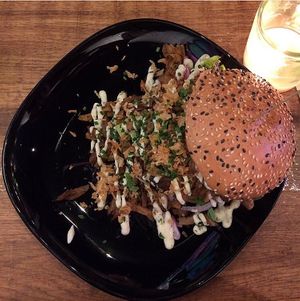 Heaven on a plate!! 💚💚 at Vegan Junk Food Bar - De Pijp in Amsterdam