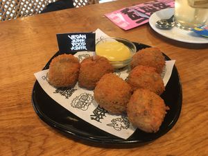 Bitter Ballen  at Vegan Junk Food Bar - De Pijp in Amsterdam
