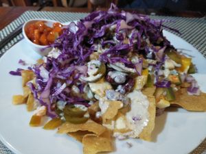 Nachos at Tres Amigos Mexican Cantina in Boracay