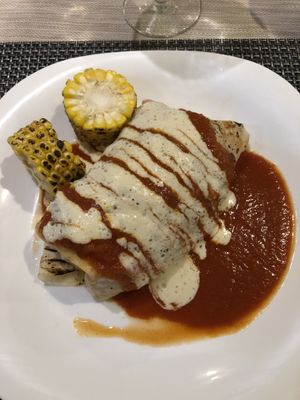 Enchilada  at Tres Amigos Mexican Cantina in Boracay