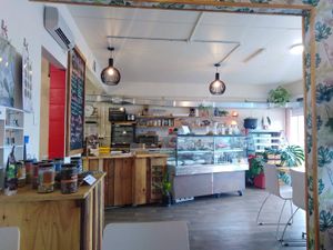 inside at Amore Food Market & Cafe in Timaru