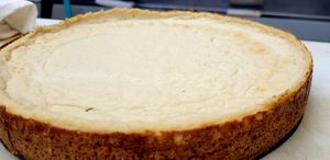 Vegan Key Lime cheesecake! at The Pizza Patio in Flagstaff