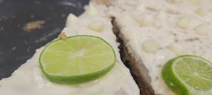 Key lime cheesecake at The Pizza Patio in Flagstaff