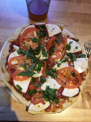 Vegan Margeritha at The Pizza Patio in Flagstaff