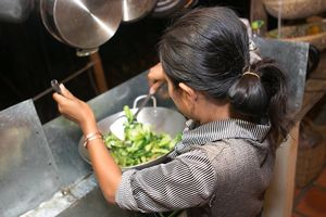 Homemade village fresh at Eden Eco Village in Kampot