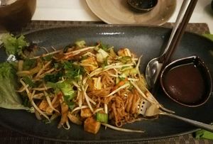 Pak choi gebratene Nudeln at Sinam in Boblingen