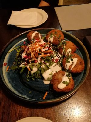 Crispy garlic button mushrooms at The Porterhouse in Killarney