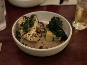 Cauliflower Steak and polenta - The Porterhouse, Killarney  at The Porterhouse in Killarney