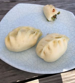 Vegetarian Bao   at Hello Dumpling in Dallas
