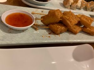 Tofu Skewers  at Hello Dumpling in Dallas
