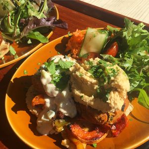 Everytime - Homemade Falafel & Flatbread  at True Story in York