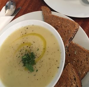 Leek & Potato Soup at True Story in York