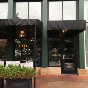 Outside at Cafe Patachou in Carmel