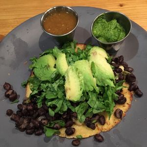 Vegan omelette at Cafe Patachou in Carmel