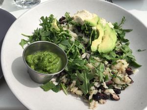 Cuban breakfast bowl at Cafe Patachou in Carmel