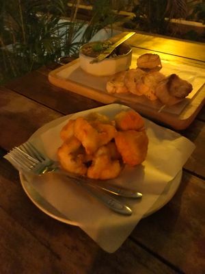 Buffalo cauliflower wings at Moringa in Siem Reap