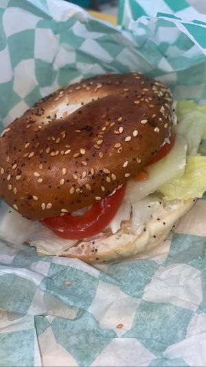   at Ice and Beans Cafe in Caye Caulker