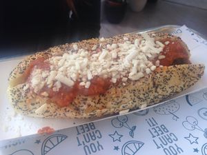 Vegan meatball sub at Fressh in Birmingham