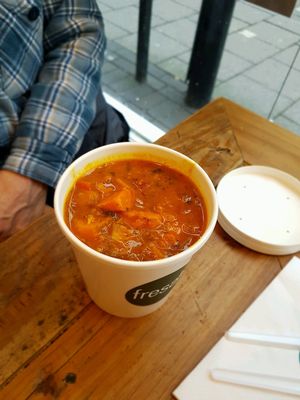 Thai curry at Fressh in Birmingham