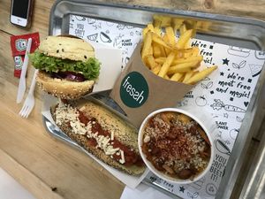 Lunchtime 24/11/2017 at Fressh in Birmingham