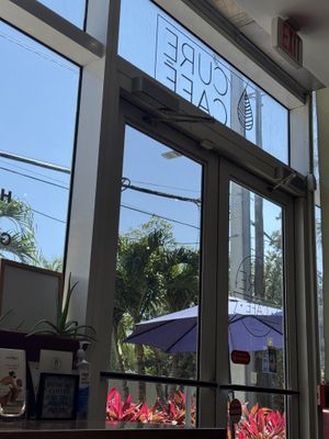   at Cure Cafe in Miami