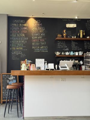   at Cure Cafe in Miami