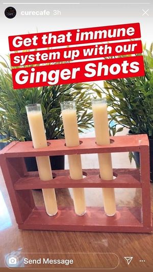 Inmune System Booster at Cure Cafe in Miami