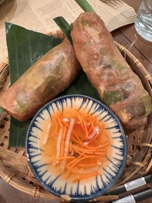 Grilled mushroom roll  at Sen Organic Small Plate in Richmond