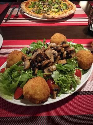 Arancini Rucola at Romikulum in Trier