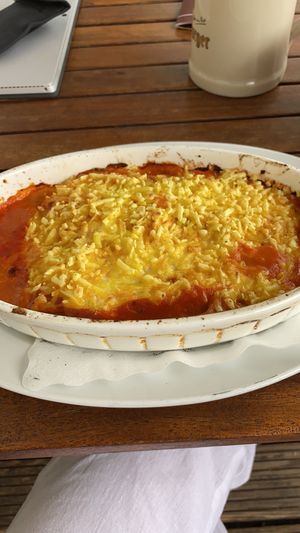 Vegan lasagna  at Romikulum in Trier