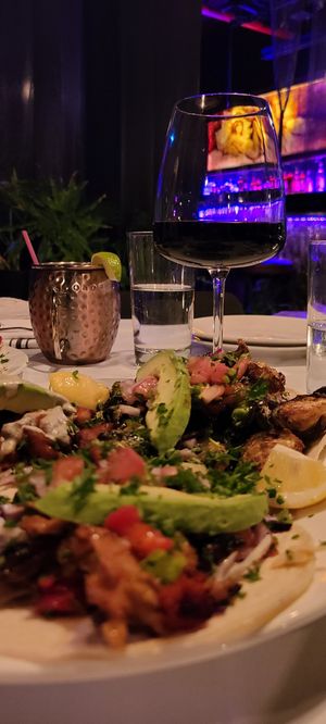 Tacos were plated beautifully! Full of flavor and absolutely delicious! Atmosphere was inviting and welcoming! #Veganuary at No5nyc & The Vegoist in Astoria